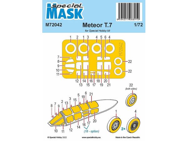 Gloster Meteor T.7 MASK