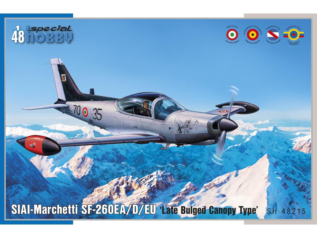 SIAI-Marchetti SF-260EA/D/EU 'Late Bulged Canopy Type'