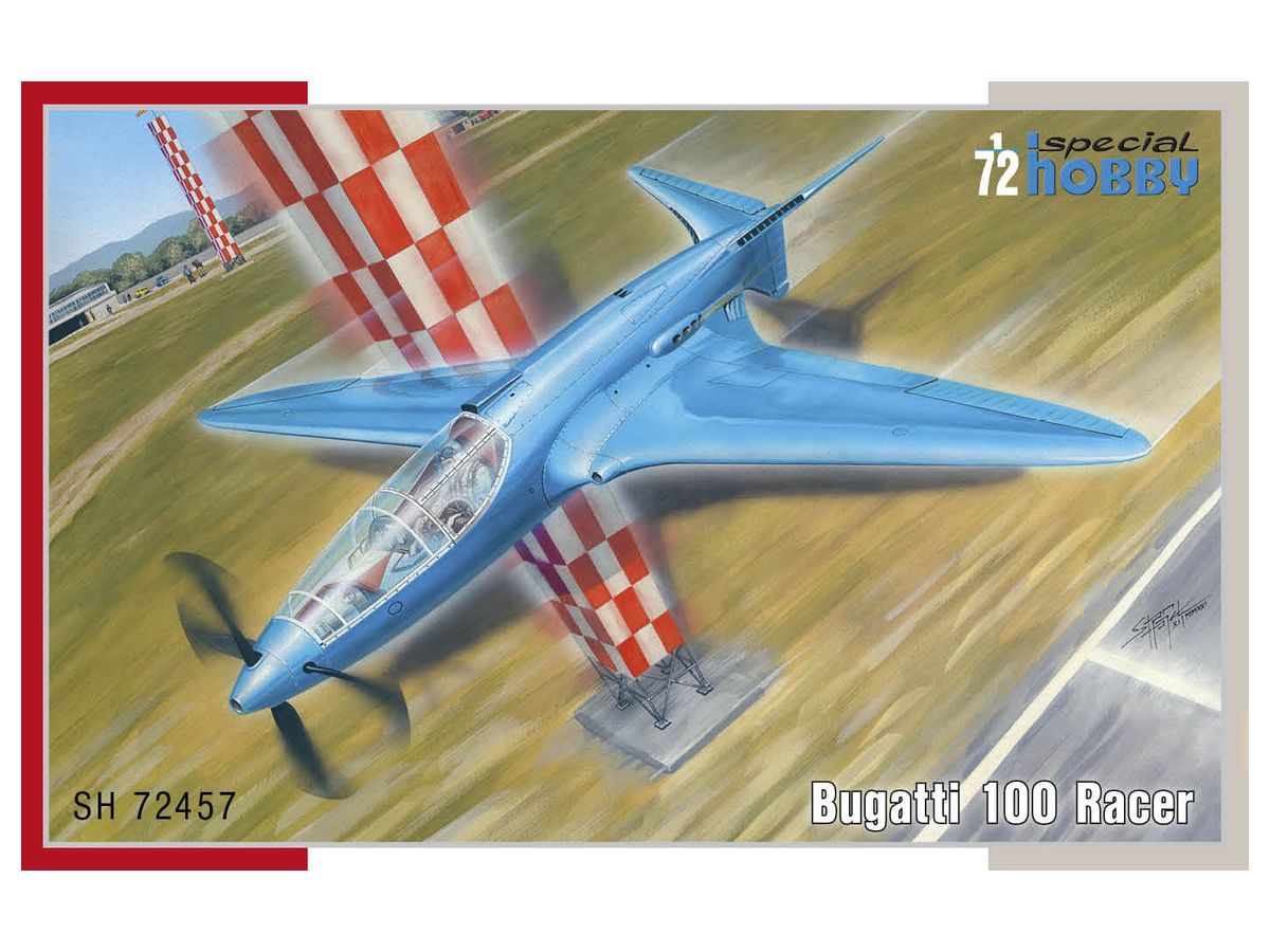 Bugatti 100P French Racer Plane
