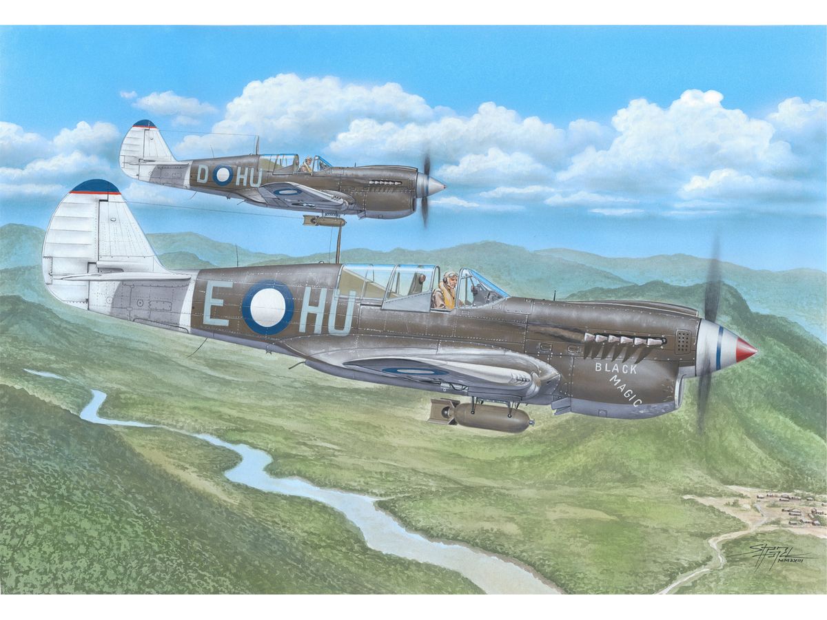Kittyhawk Mk.IV Over the Mediterranean and the Pacific