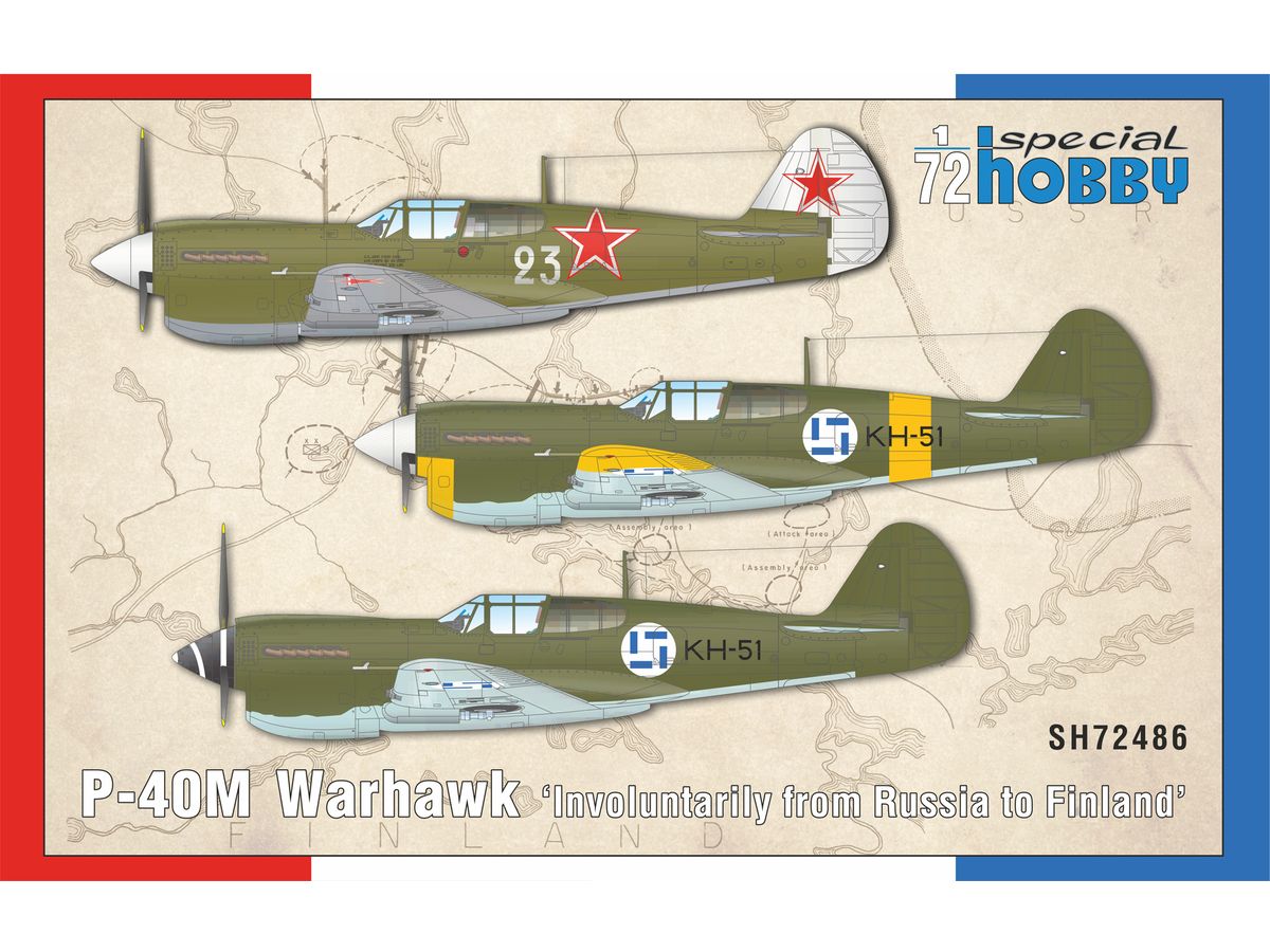 P-40M Warhawk Involuntarily from Russia to Finland