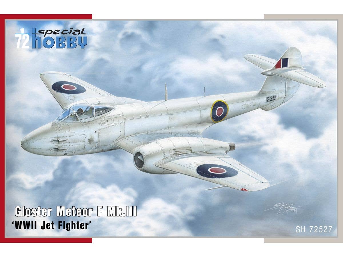 Gloster Meteor F Mk.III 'WWII Jet Fighter'