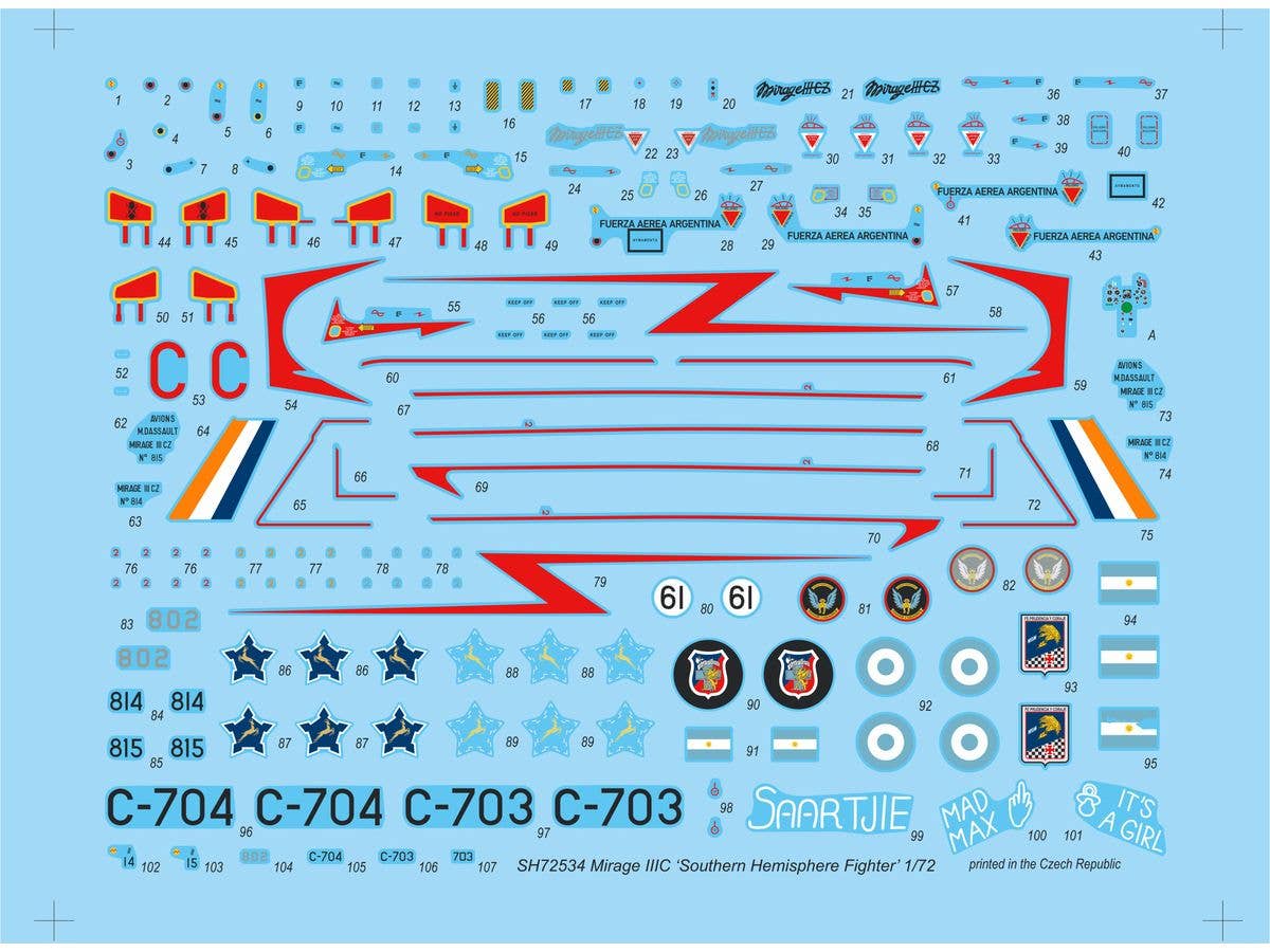 Mirage IIIC 'Southern Hemisphere Fighter'