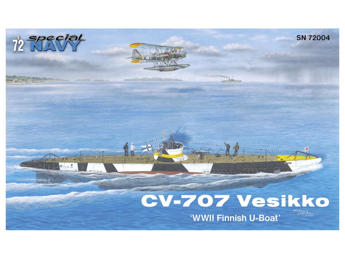 CV 707 Vesikko Finnish WWII Submarine