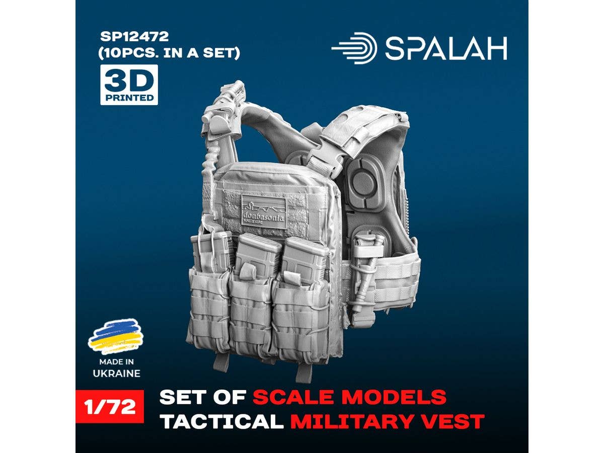 Tactical military vest (10 pcs)