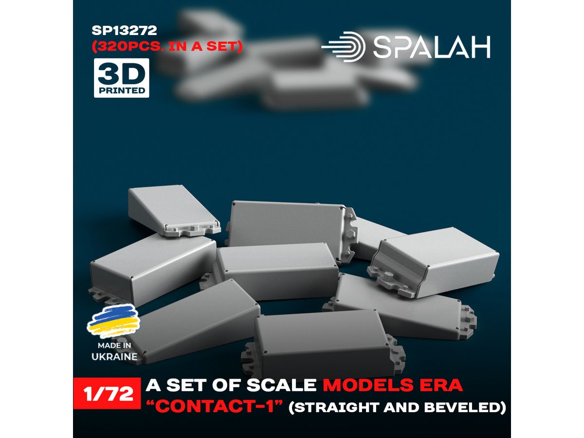 Set of scale models ERA Contact-1 straight and beveled , (320 pcs)