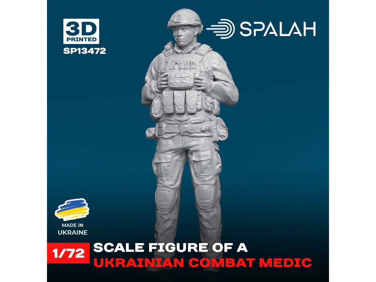 Figure Ukrainian combat medic