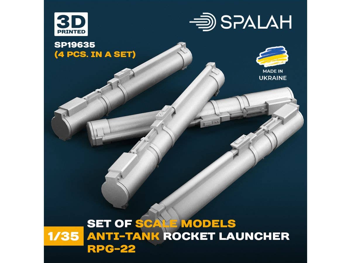 Set of scale models RPG-22, (4 pcs)