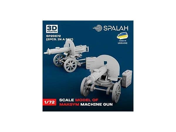 Scale model Maxim Heavy Machine Gun, (2 pcs.).