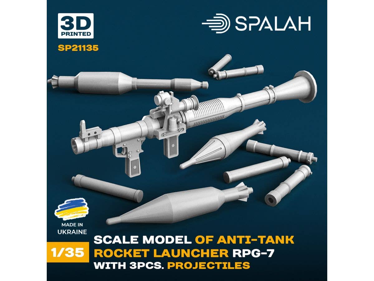 Scale model RPG-7