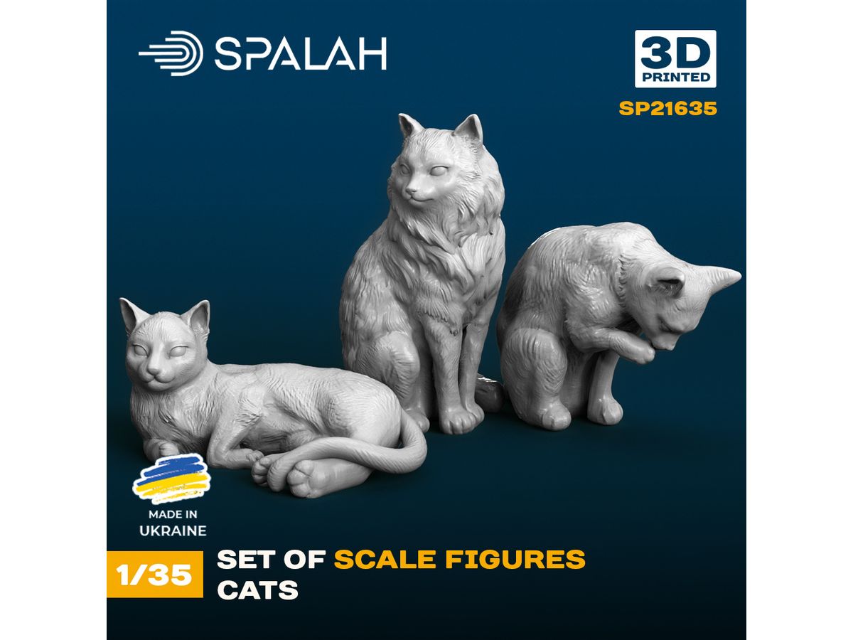 Set of figures Cats