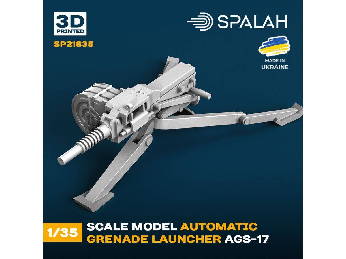 Scale model Automatic grenade launcher AGS-17