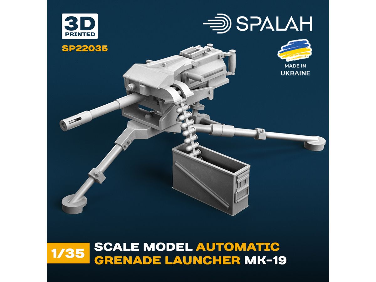 Scale model Automatic grenade launcher MK-19