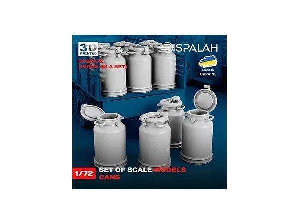 Set of scale models Cans, (10 pcs.).