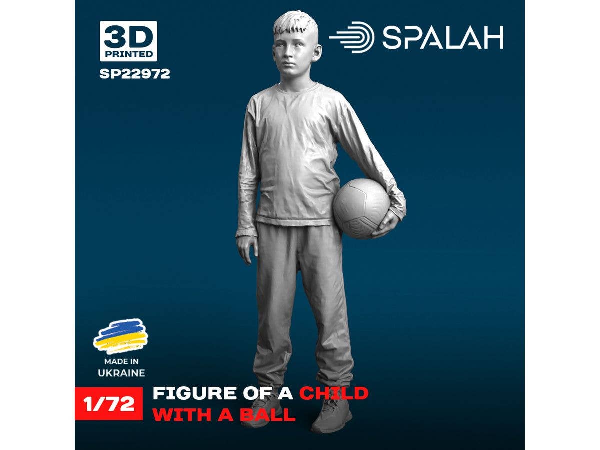 Figure CHild with a ball