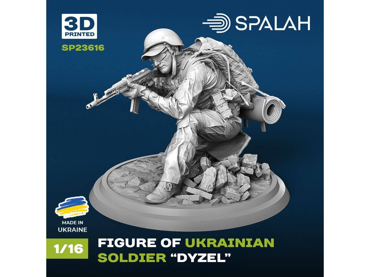 Figure Ukrainian soldier Dyzel