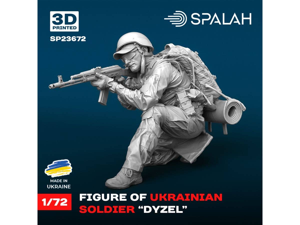 Figure Ukrainian soldier Dyzel
