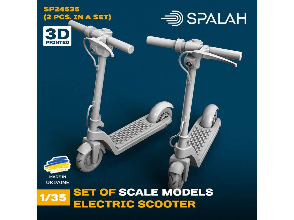 Set of scale models Electric scooter, (2 pcs)