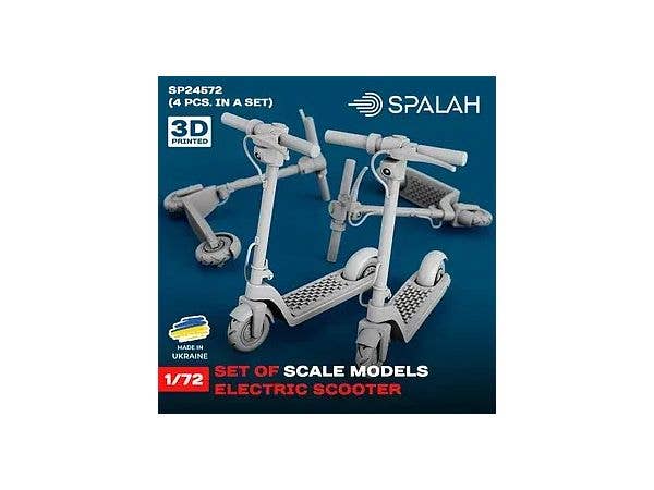 Set of scale models Electric scooter, (4 pcs.).