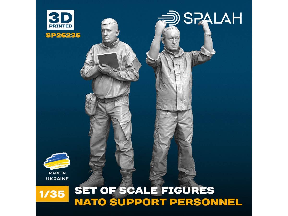 Set of figures NATO support personel