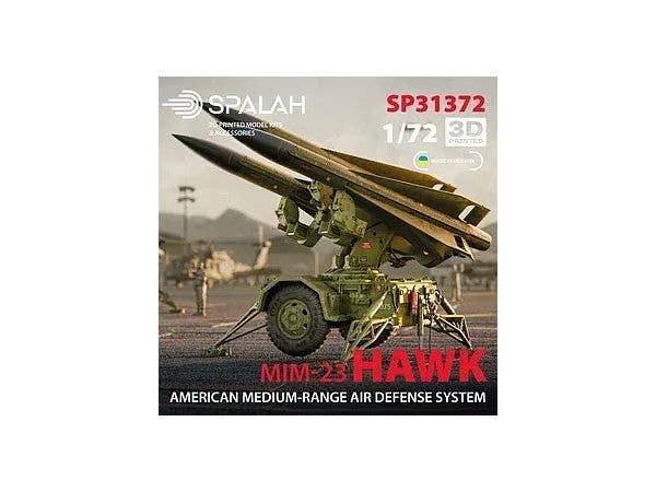 Scale model American air-defense system MIM-23 Hawk.