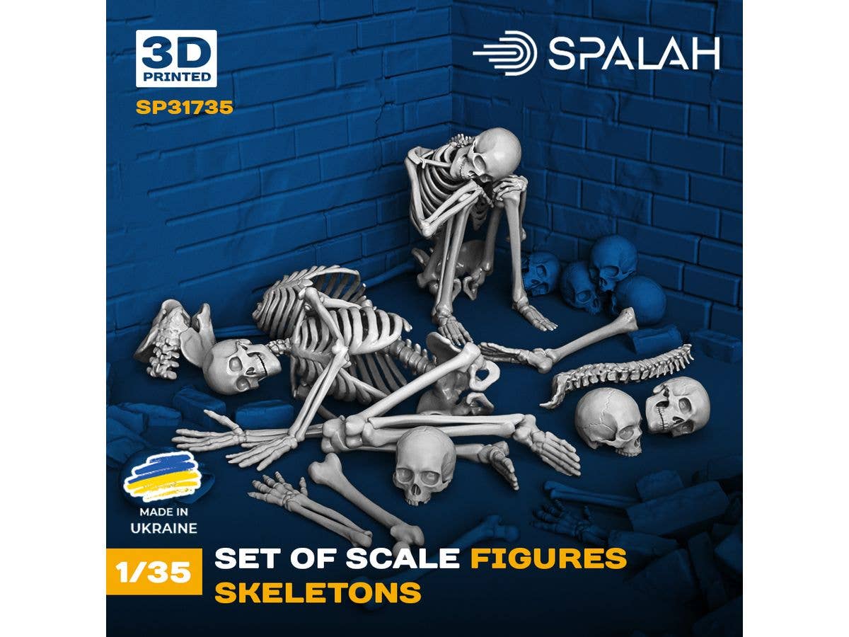 Set of figures ''Skeletons''