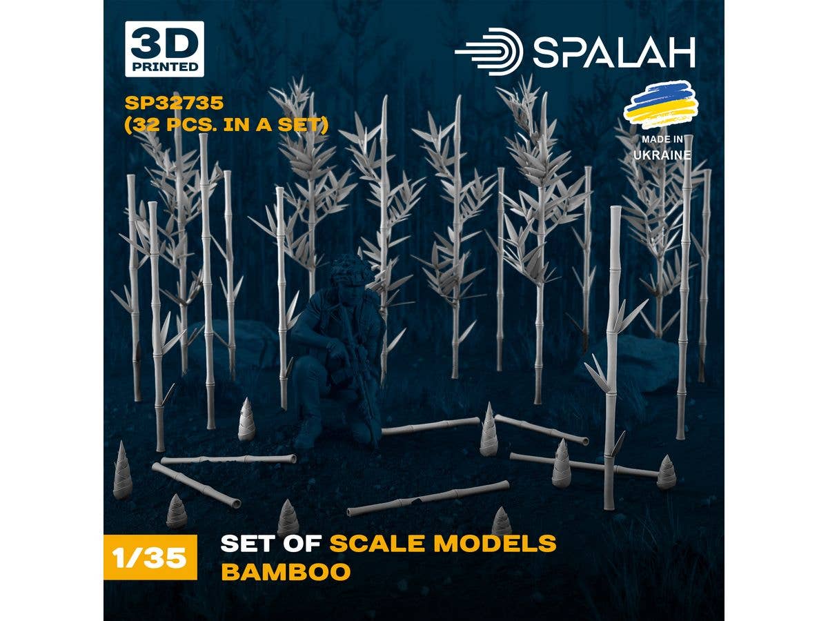 Set of scale models ''Bamboo'', (32 pcs.)