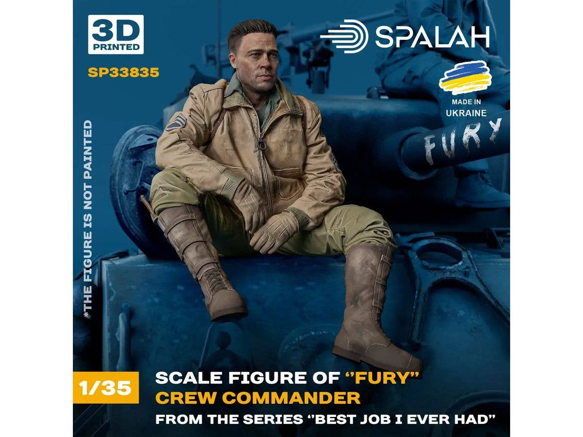 Figure Crew Commander of Fury from the series Best Job i ever had.