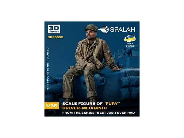 Figure Mechanic-driver of Fury from the series Best job i ever had.