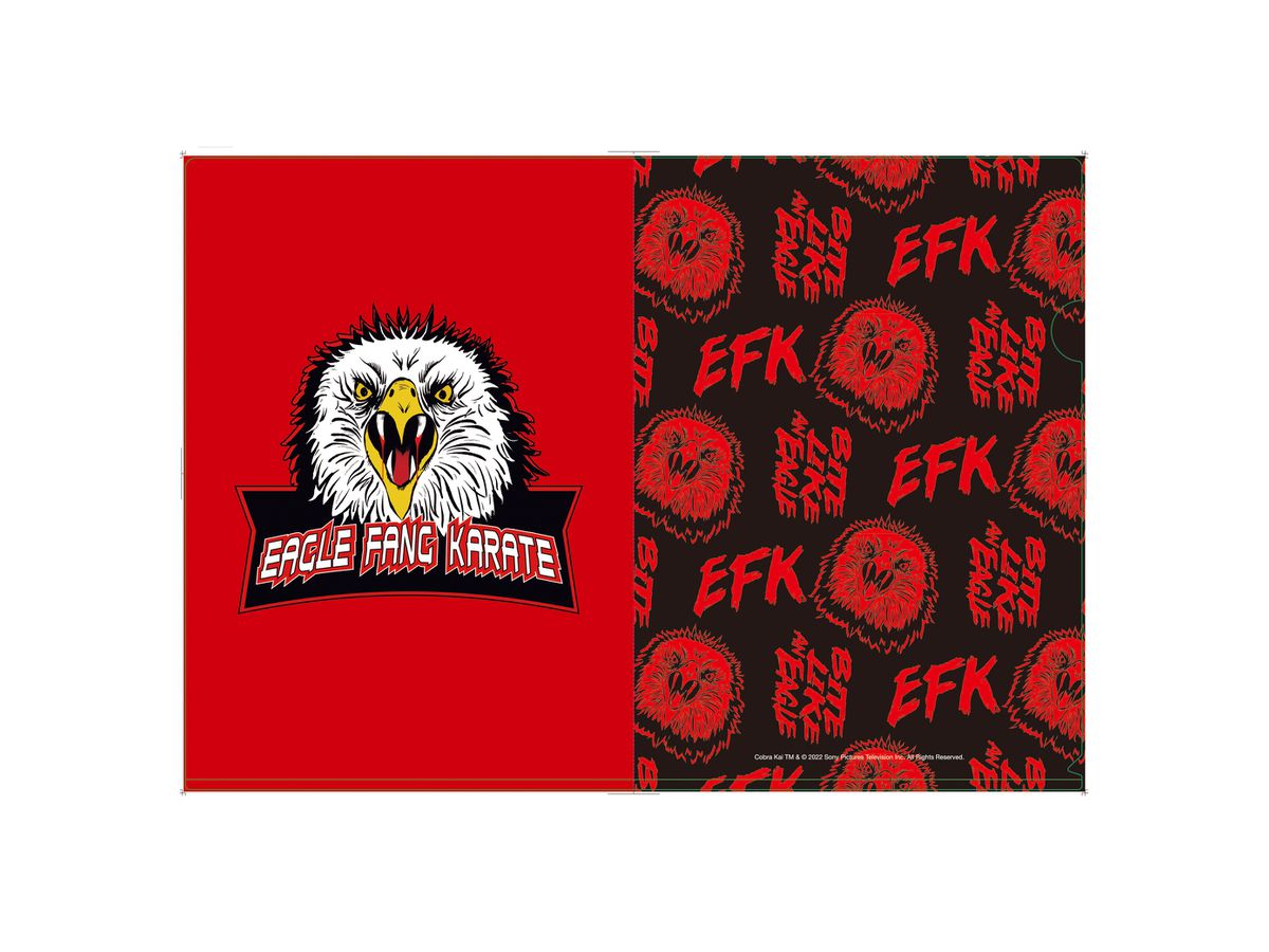 Cobra Kai EAGLE FANG KARATE Clear File