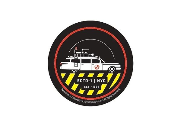 ECTO-1 Circle Sticker Mini/ SWGB-027