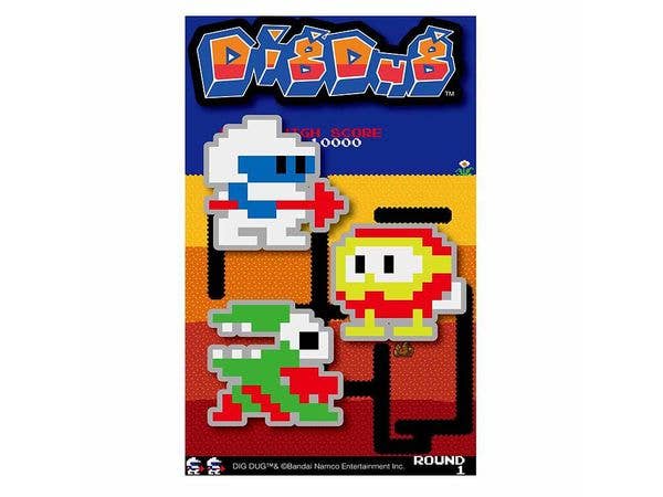 Family Cassette Case / Dig Dug Pin Set