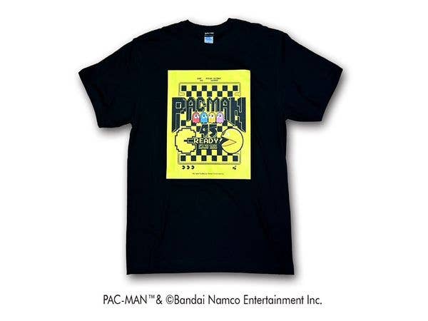 Pac-Man: 45th Anniversary T-shirt (Black) L