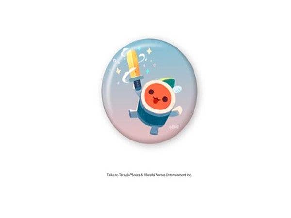 Taiko no Tatsujin / Glittery Can Badge Heartwarming Ver.