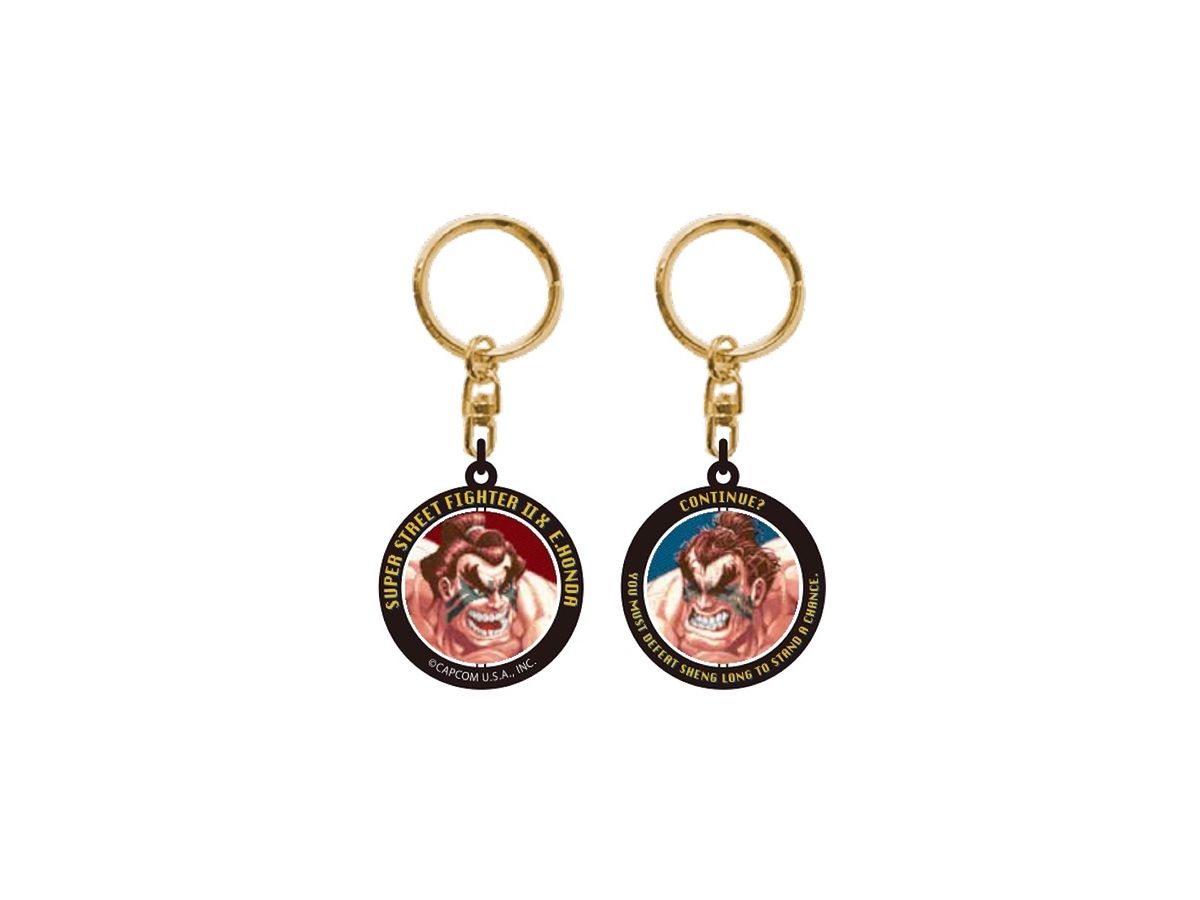 SUPER STREET FIGHTER II X Turn Key Chain E. Honda