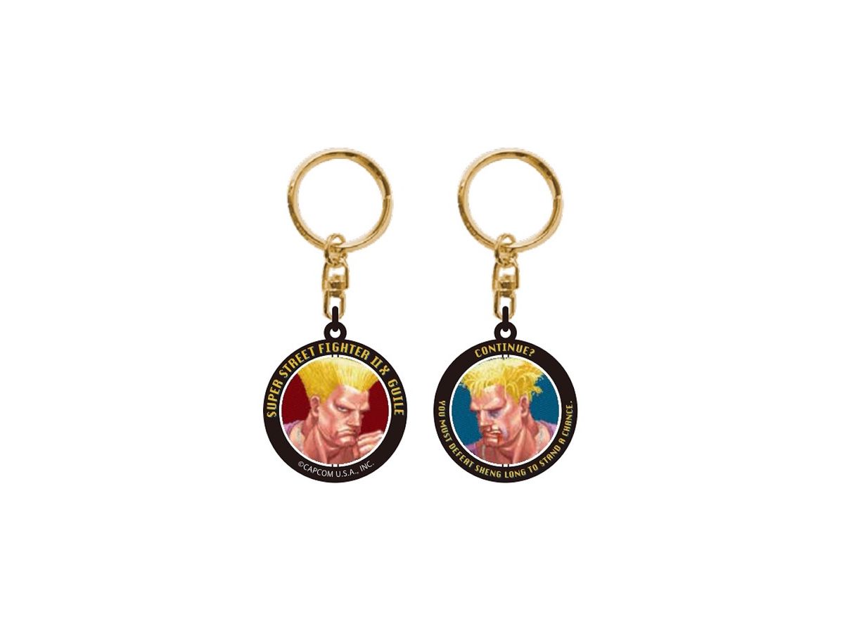 SUPER STREET FIGHTER II X Turn Key Chain Guile