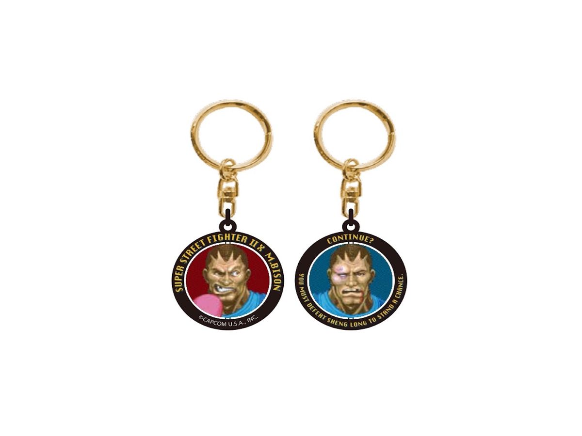 SUPER STREET FIGHTER II X Turn Key Chain M. Bison