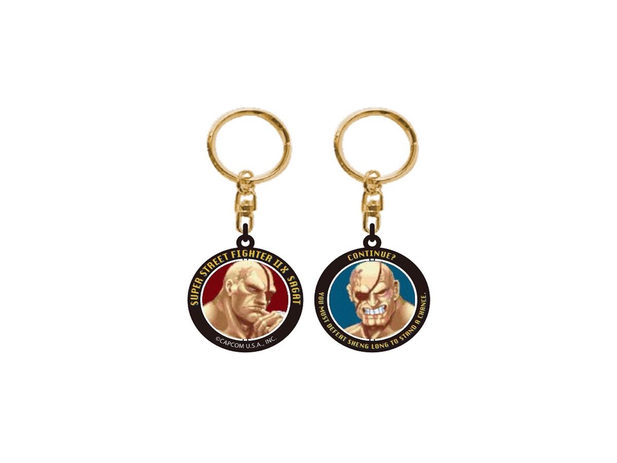 SUPER STREET FIGHTER II X Turn Key Chain Sagat