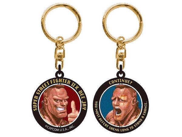 SUPER STREET FIGHTER II X Turn Key Chain Dee Jay