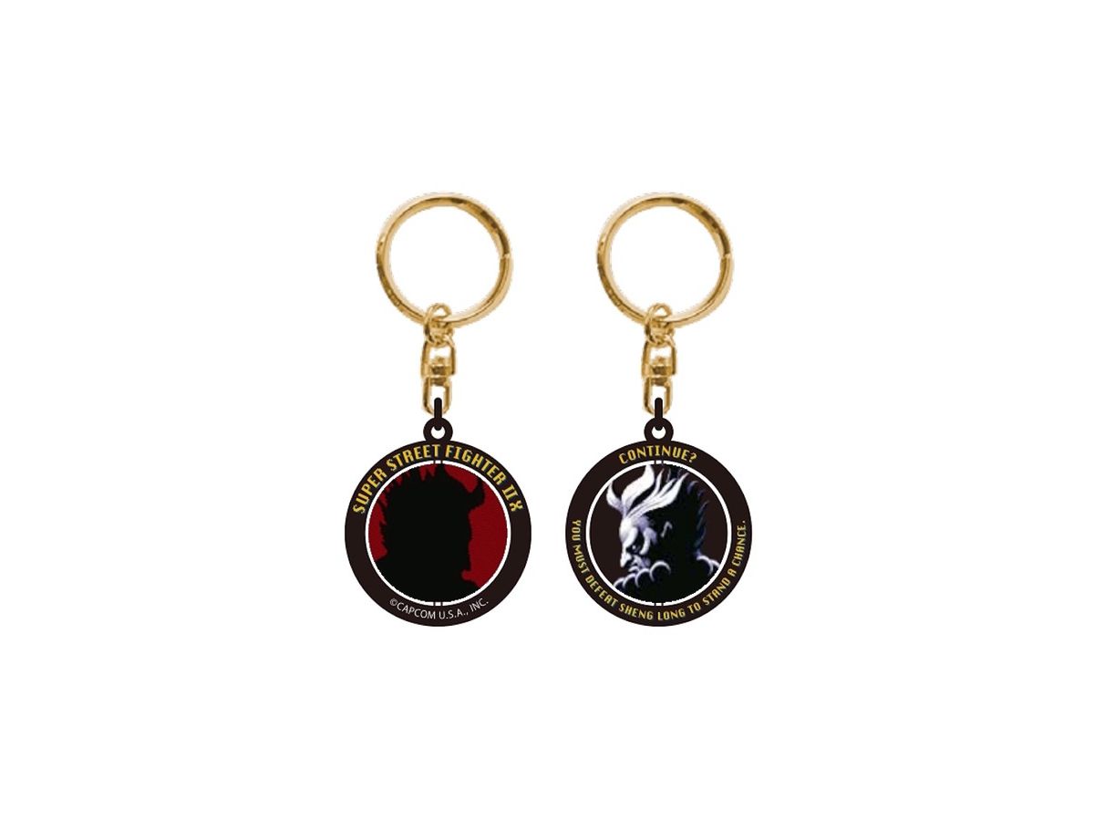 SUPER STREET FIGHTER II X Turn Key Chain Akuma