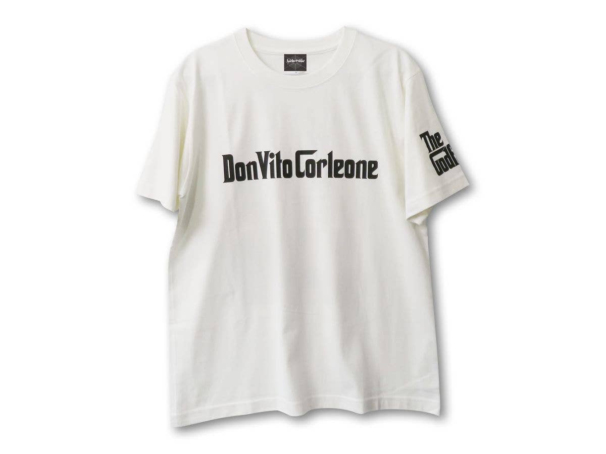 GODFATHER Don Vito Corleone T-shirt White M