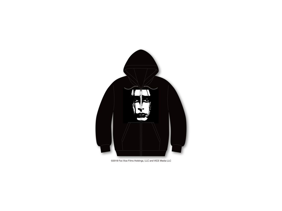 Lords of Chaos: Euronymous Big Print Zip Up Hoodie XXL