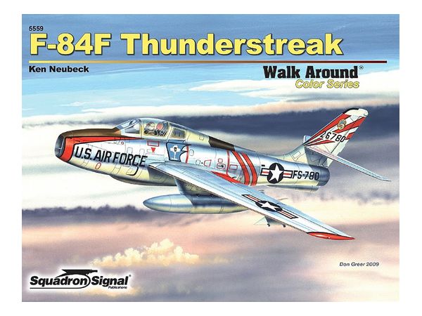 F-84F Thunderstreak Walk Around (SC)