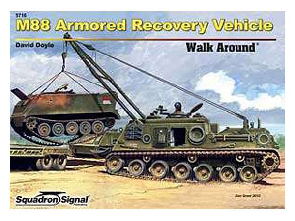 American M88 Armored Tank Recovery Vehicle Walk Around (Soft Cover Version)
