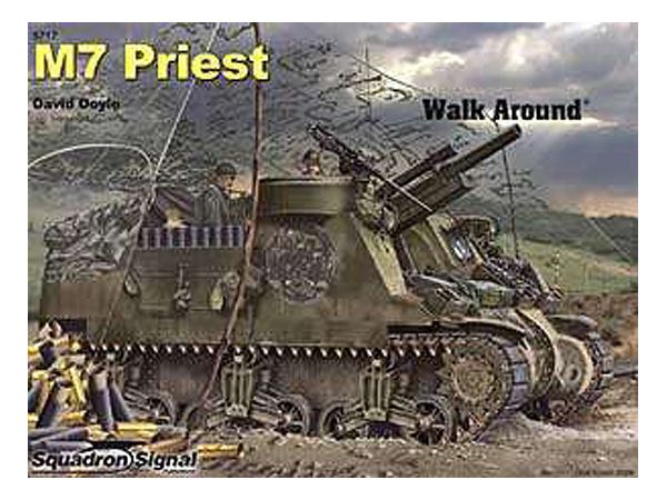 American 105mm self-propelled howitzer M7 Priest Walkaround (soft cover version