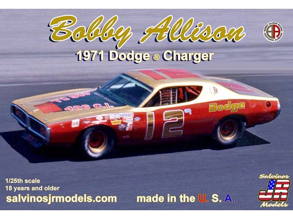 Bobby Allison 1971 Dodge Charger Flathood