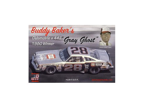 NASCAR '80 Winner Oldsmobile 442 Buddy Baker Gray Ghost