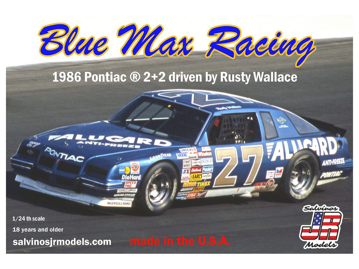 NASCAR '86 Pontiac Grand Prix Aero Coupe 2+2 Blue Max Racing Rusty Wallace