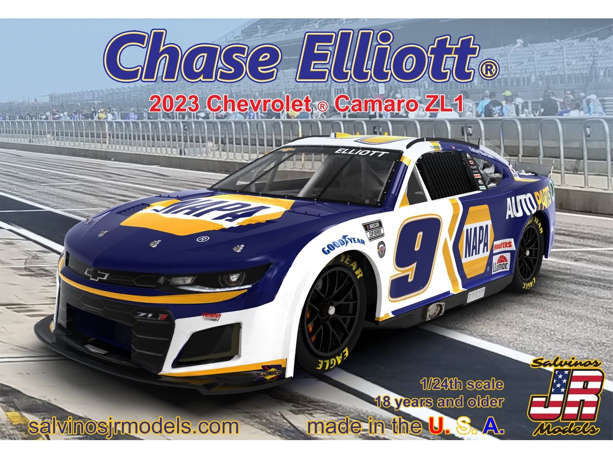 2023 Chase Elliott Chevrolet (R) Camaro - Primary Napa Paint Scheme