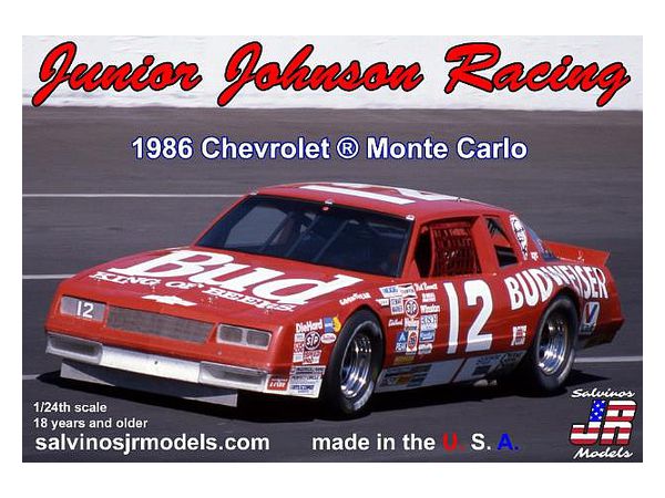Nascar '86 Chevrolet Monte Carlo "Neil Bonnett" Junior Johnson Racing
